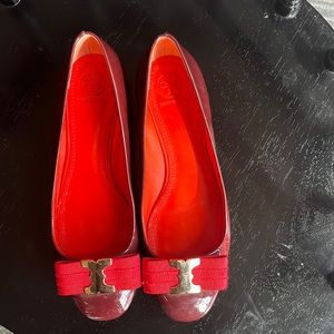 Tory Burch patent leather flats